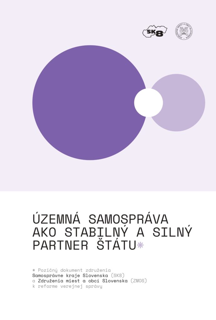 Pozičný dokument SK8-ZMOS: reforma verejnej správy